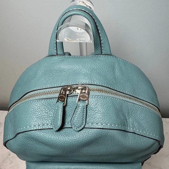 Coach 14468 Campus Leather Backpack Teal Authenticated